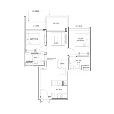 2 Bedroom Premium